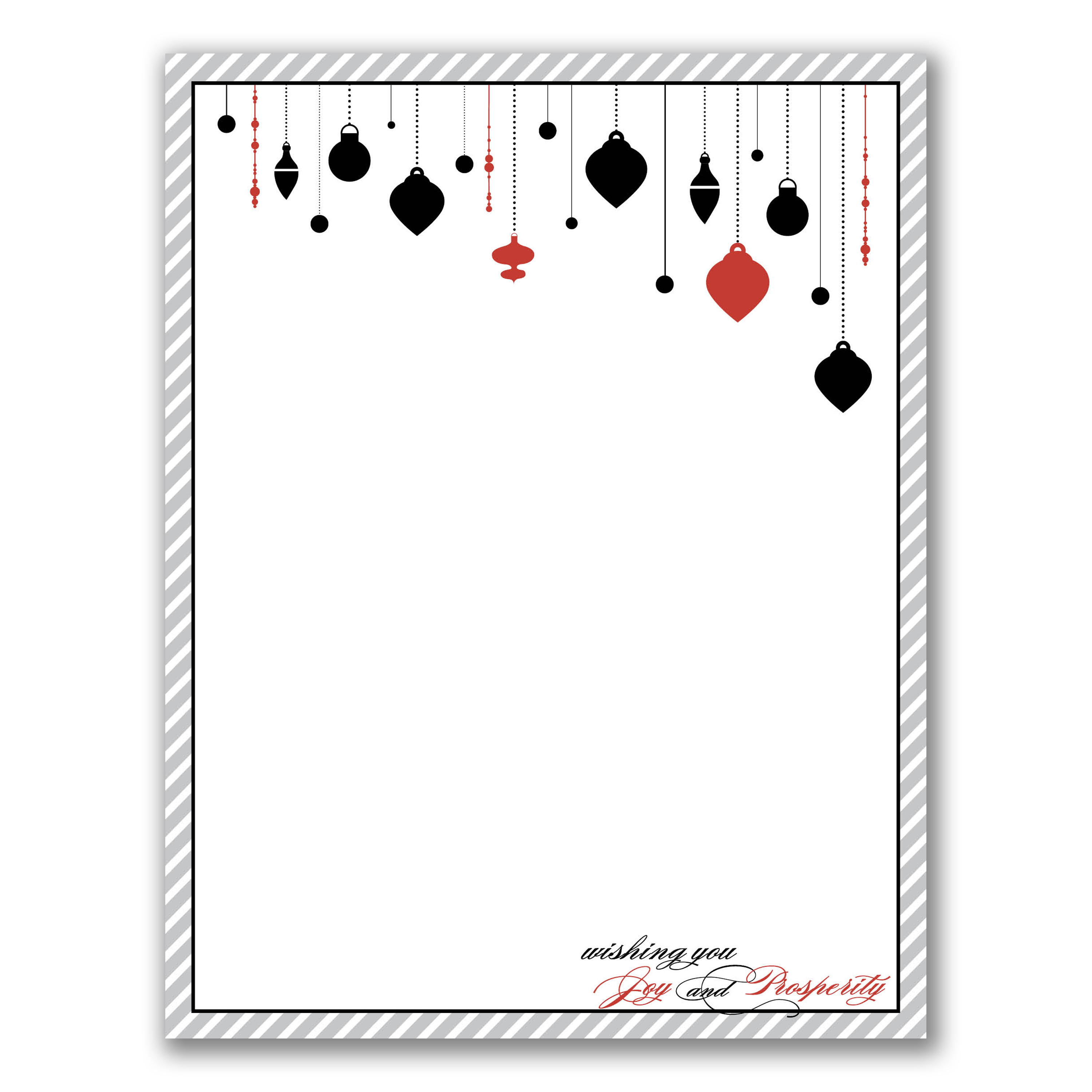 lthd-1 personalized christmas stationery - copycat printing